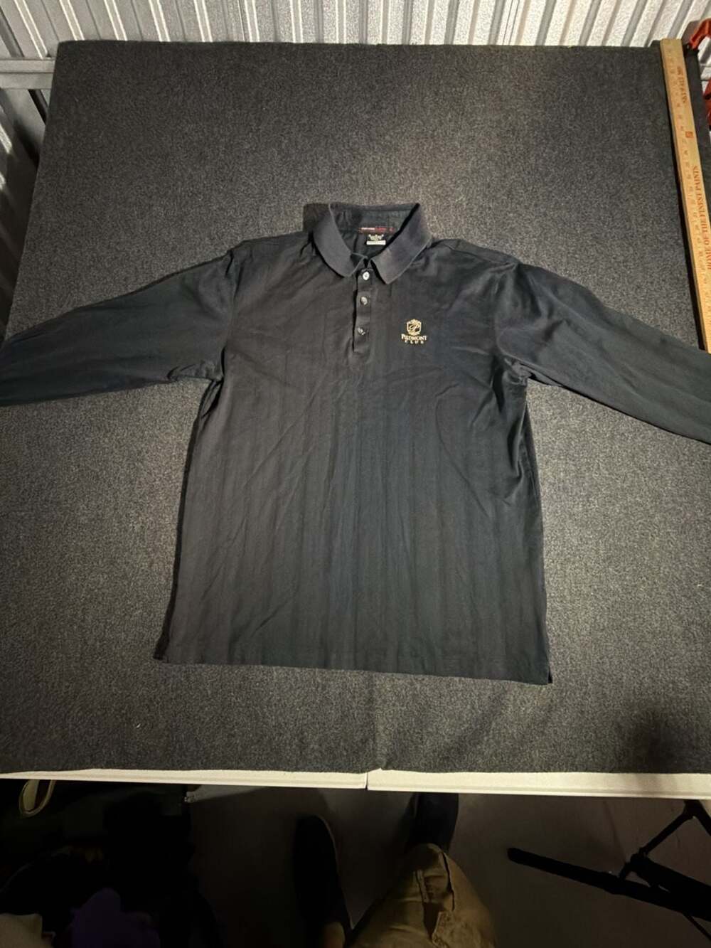Nike Tiger Woods Collection‎ Piedmont Club Long Sleeve Polo Shirt 2-0019